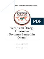 2014 08 25 Yerli Tank Ornegi Uzerinden Savunma Sanayinin Onemi