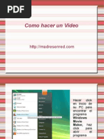 Download Tutorial Como hacer un Video by Reina Rivera SN2583077 doc pdf