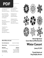 Download Norwin HS Band Winter Concert January 2015 by Norwin High School Band SN258308253 doc pdf