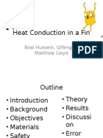 Heat Conduction in A Fin (2ydd