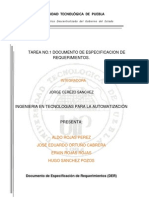 Documento de Especificación de Requerimientos