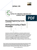 Heating and Cooling of Batch Processes