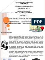 Administracion de Las Operaciones Ii Subtemas 1.2. 1.3. 1.4