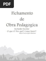 Fichamento - Inclusão Escolar