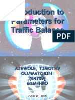 Training On Traffic Balance