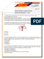 8ano Exercicio Divisao Celular Tecidos Humanos e Sistemas Genitais