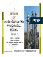 Distillation Column Piping