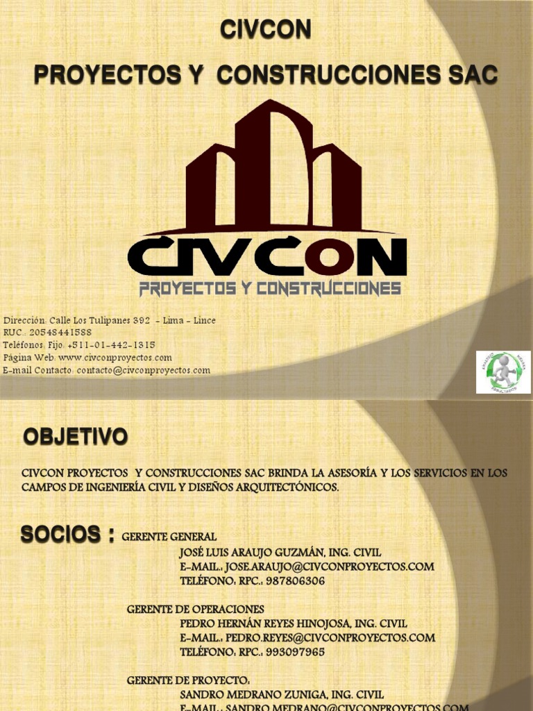 Servicios de Ingeniería y Construcción | PDF | Ingeniería | Business