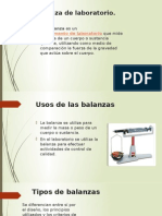 Clasificacion de Balanzas