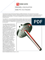 Thermo Well Calculation