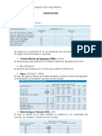 Dosificación 