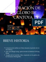 Elaboración de Un Globo de Cantoya