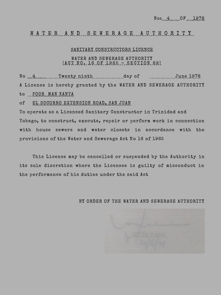 Sample of License | PDF | Law | Home & Garden