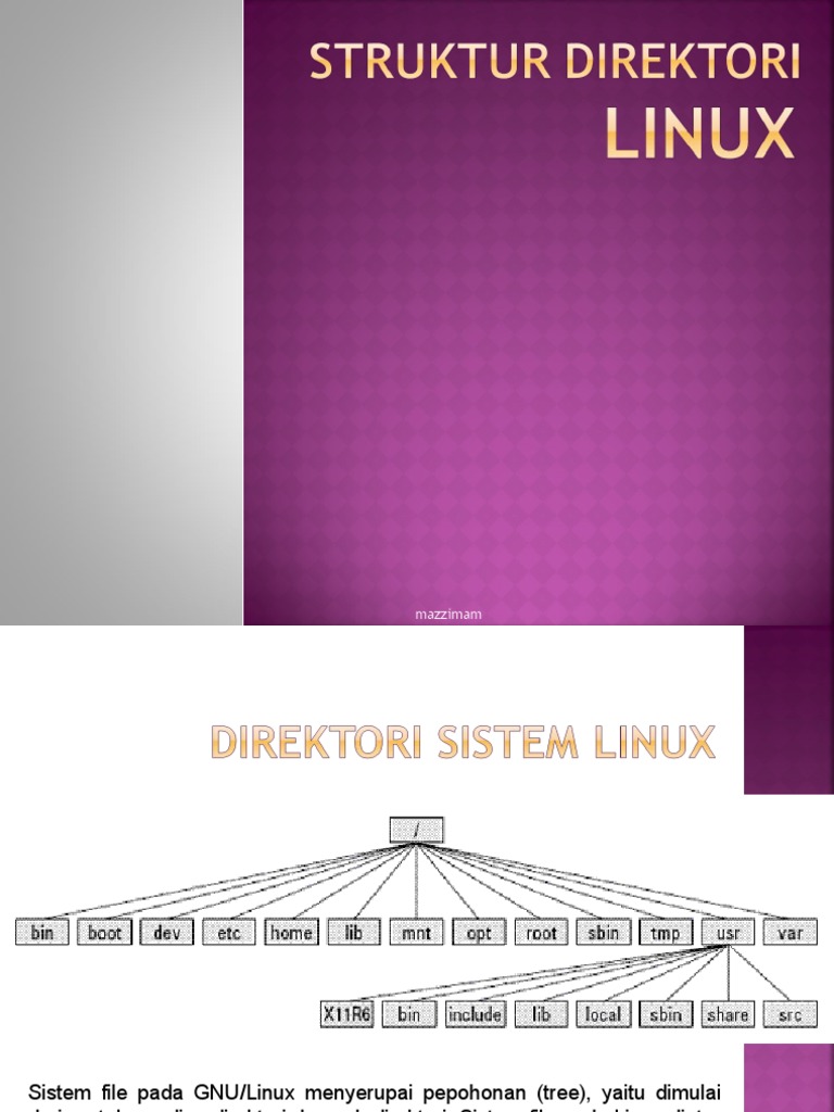 Struktur Direktori Linux | PDF