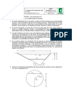 Taller Hidraulica de Canales