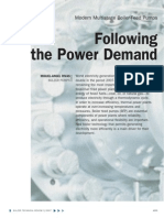 Following The Power Demand: Modern Multistage Boiler-Feed Pumps