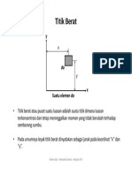 Titik Berat Dan Momen Inersia PDF