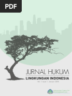 Download Jurnal Hukum Lingkungan Indonesia Vol 1 Issue 1 Januari 2014 by Revan Timbul Hamonangan Tambunan SN258338921 doc pdf