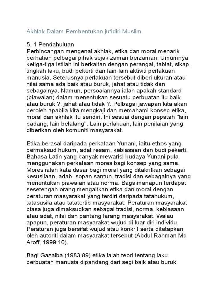 Sebutkan Tiga Contoh Akhlak Mazmumah - Berbagai Contoh Materi