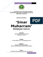 7) Kertas Kerja Sinar Muharram - Menjejak Rasul