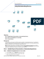 6.3.1.10 Packet Tracer - Exploring Internetworking Devices Instructions