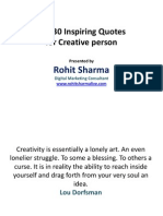 Top 30 Inspiring Quotes For Creative Person