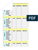 EMTS MS Car Movement Tracking Sheet - Use - Gideon