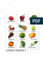 Vegetables and Fruits Worksheet