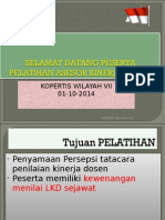 Kebijakan Pascaserdos, Beban Kerja Dan Evaluasi Kinerja Dosen