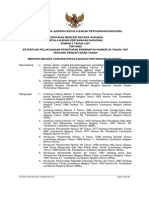 Peraturan Menteri Negara Agraria Nomor 3 Tahun 1997