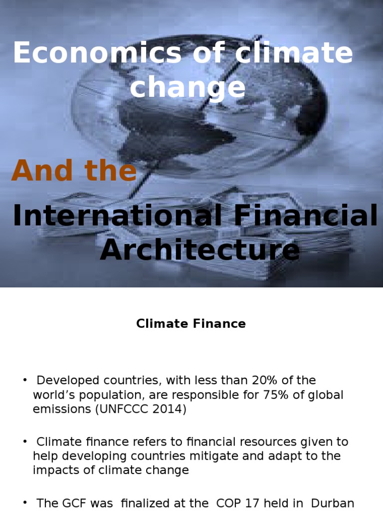 The Economics of Climate Change | PDF