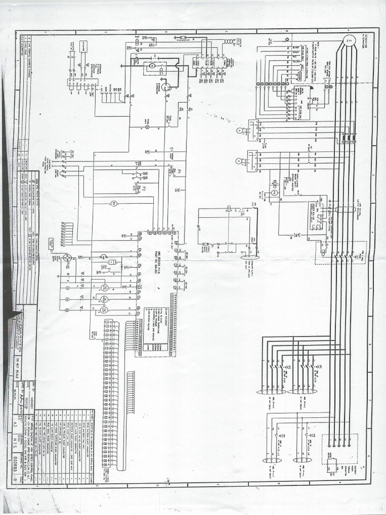 Diagrama Control Panel Serie 4001 Fgwilson | PDF
