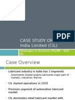 Case Study On Castrol India Ltd.