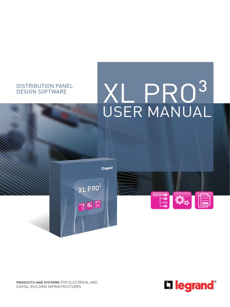 Legrand XL Pro 3 User Manual | PDF | Tab (Gui) | Graphical User Interfaces