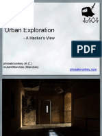 Urban Exploration - A Hacker's View