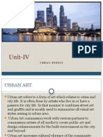 Urban Design- Unit IV