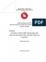 Đề tài Xây dựng và phát triển thương hiệu cho nông sản xuất khẩu Việt Nam - Thực trạng và giải pháp, Luận văn tốt nghiệp đại học, thạc sĩ, đồ án,tiểu luận tốt nghiệp PDF