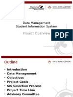 Student Information System Overview Updated 11-30-2010