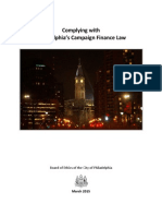 Guide to City Campaign Finance Law - March 2015