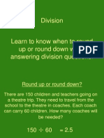 rounding up or down after division explained - mhe