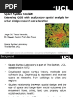 Space Syntax Toolkit