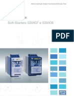 WEG Soft Starters ssw07 e ssw08 10413139 Catalogo Portugues BR PDF