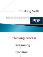 UI Bus Com Thinking Skills 2015 Handout