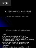 Analysis of Medical Terminology