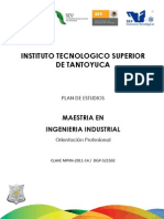 Maestria en Ingenieria Industrial