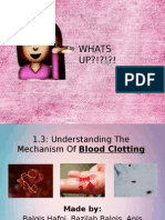 1.3 blood clotting