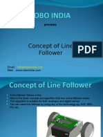 Concept and Algorithm of Line Follower