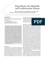 1 - Leptin. Linking Obesity, The Metabolic Syndrome, and Cardiovascular Disease