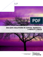 Big Data Solutions in Capital Markets
