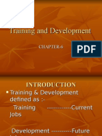 Training & Development Chapter-6